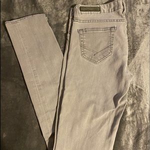 Vans grey skinny jeans